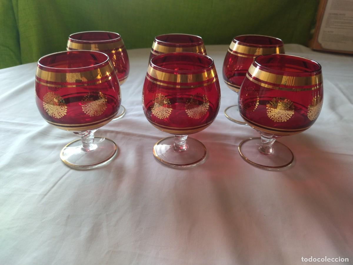 copas rojas vintage - Compra venta en todocoleccion