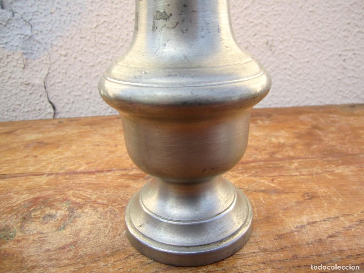 Antig&uuml;edades: Salero de esta&ntilde;o - Foto 2