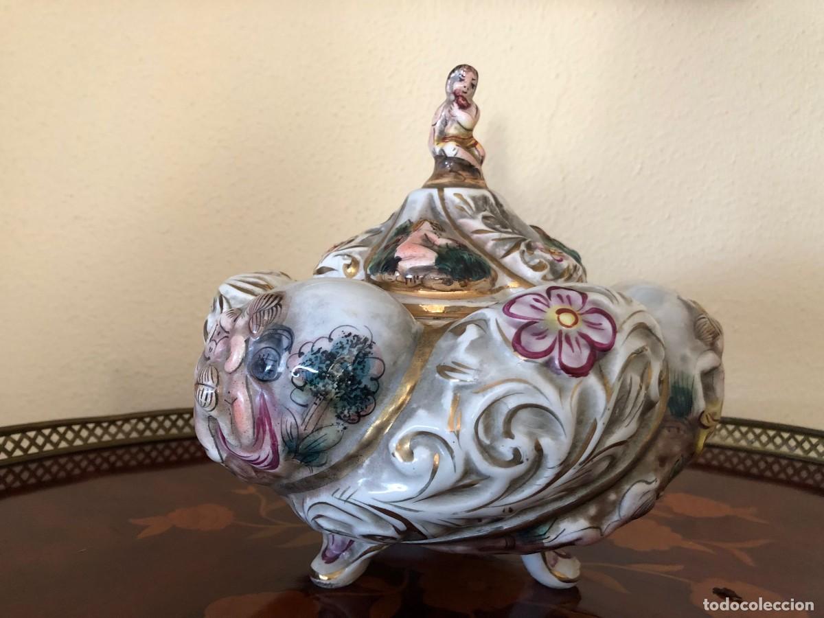 Antig&uuml;edades: Sopera de capodimonte - Foto 2