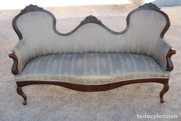Antig&uuml;edades: antiguo sof&aacute; para restaurar - Foto 4
