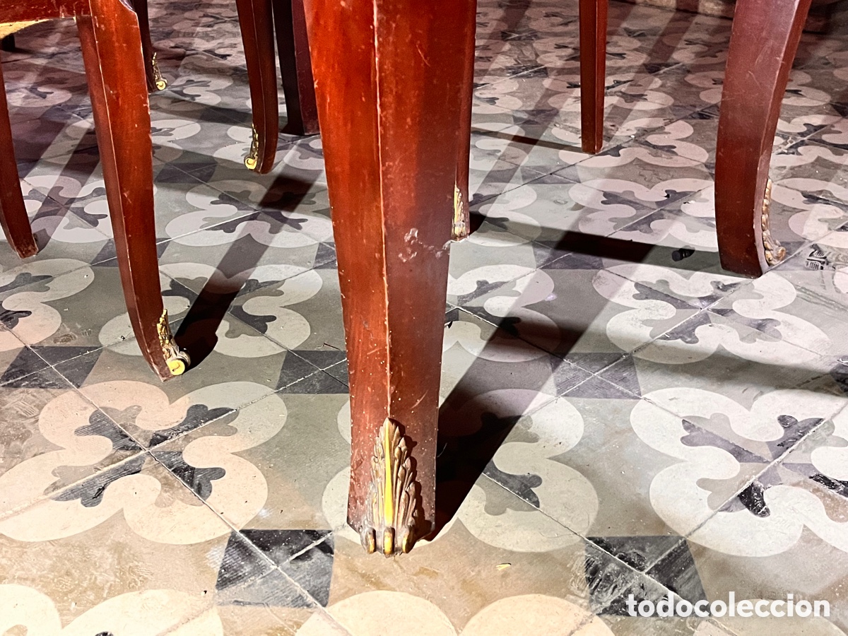 Antig&uuml;edades: Salon comienzos siglo XX bronce imperio - Foto 3