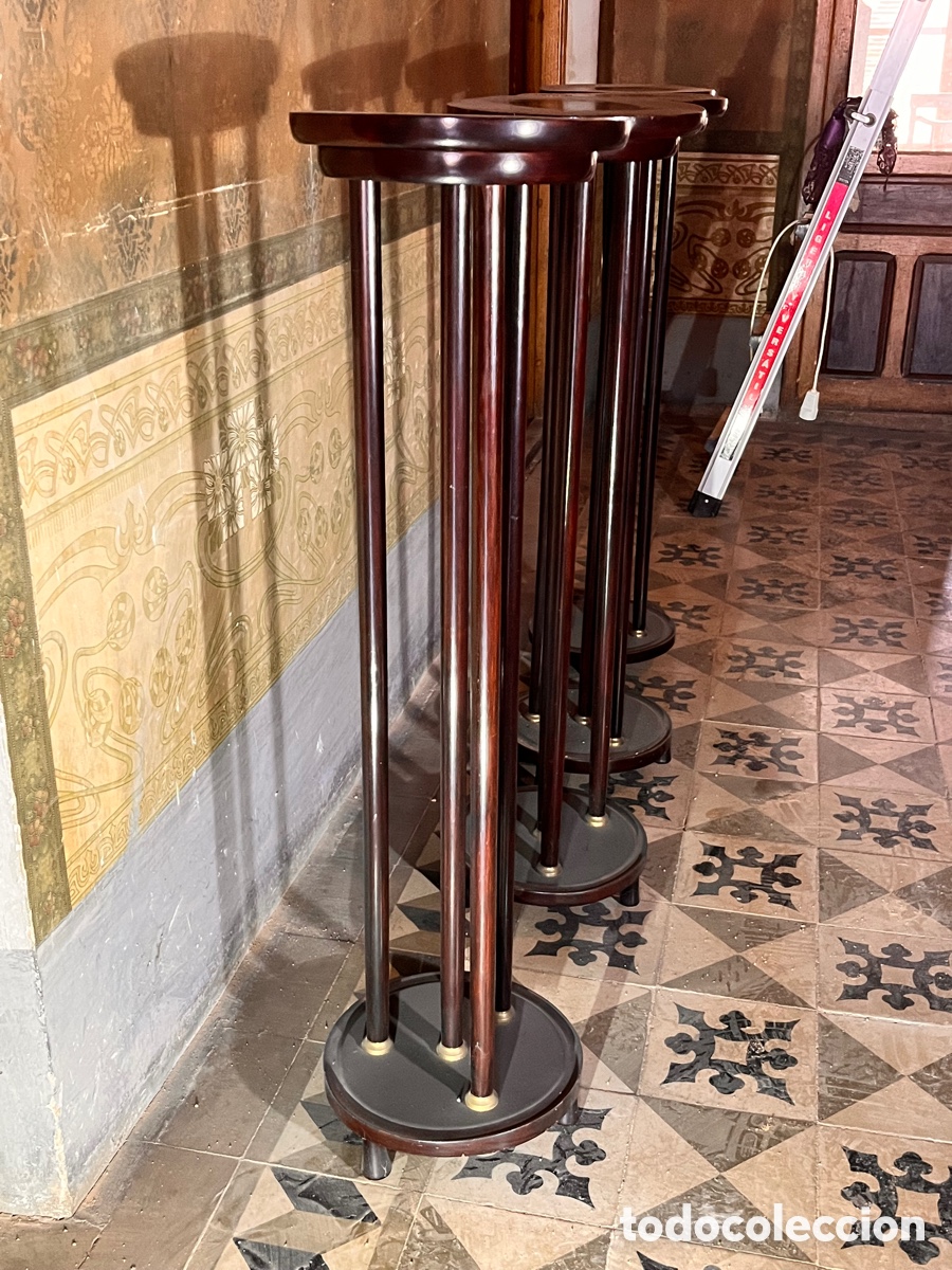 Antig&uuml;edades: Peana caoba - Foto 2