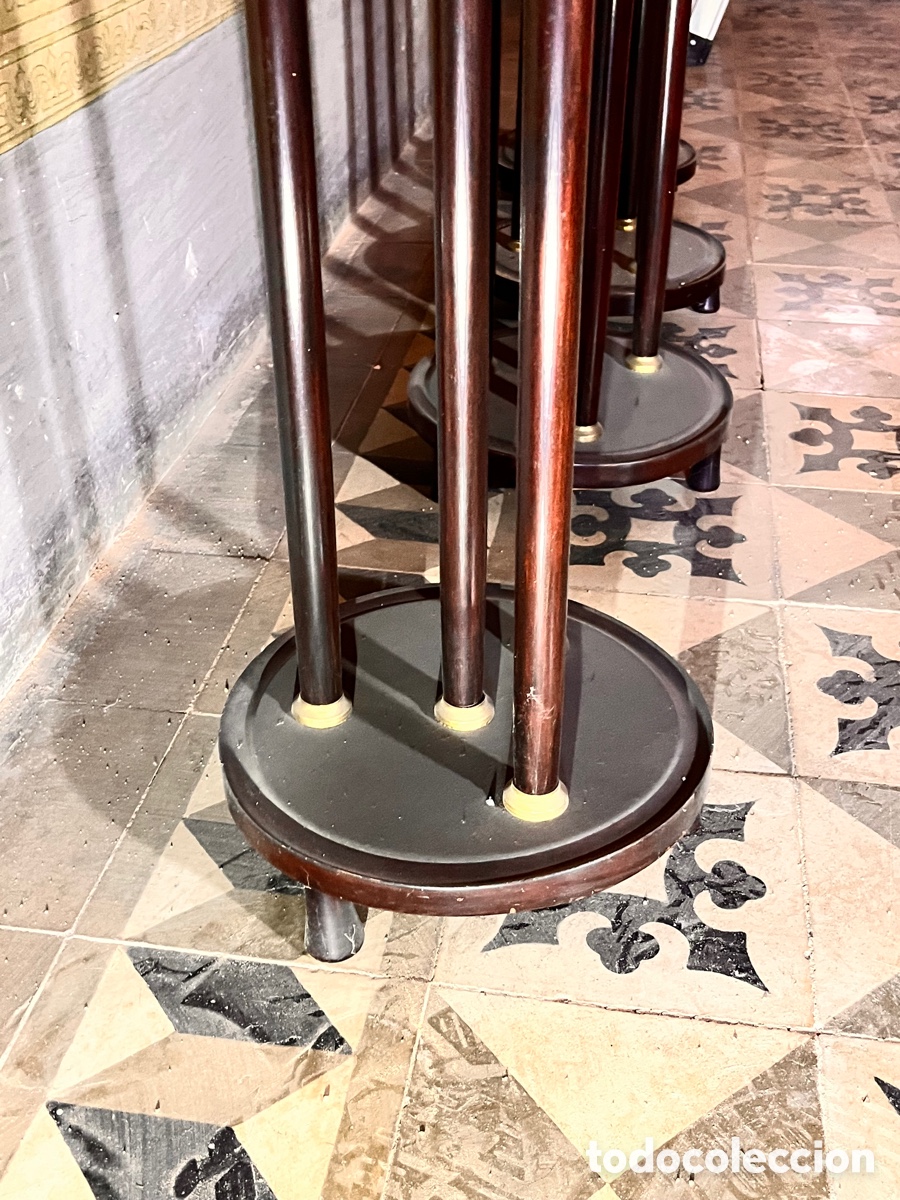 Antig&uuml;edades: Peana caoba - Foto 3
