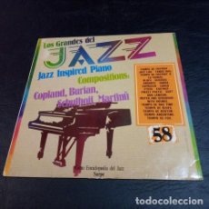 Antigüedades: LOS GRANDES DEL JAZZ N58 JAZZ INSPIRED PIANO. Lote 402338539