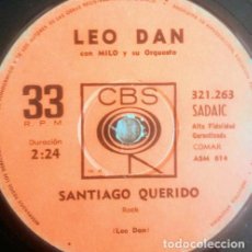 Antigüedades: LEO DAN SANTIAGO QUERIDO SIMPLE 7. Lote 402339384