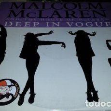 Antigüedades: MALCOLM MCLAREN AND THE HOUSE OF MCLAREN DEEP IN VOGUE MAXI. Lote 402340059