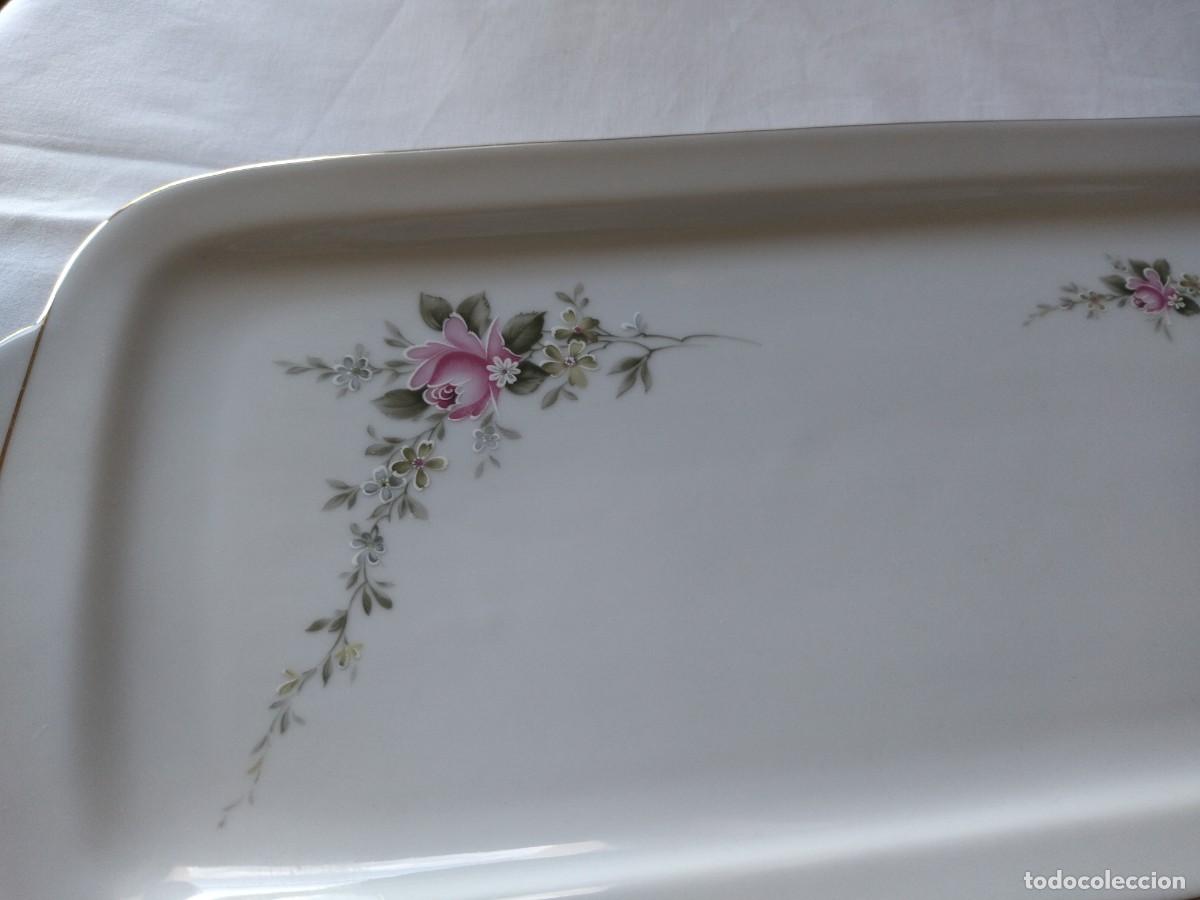 Antig&uuml;edades: Preciosa bandeja rectangular de porcelana bavaria germany - Foto 3