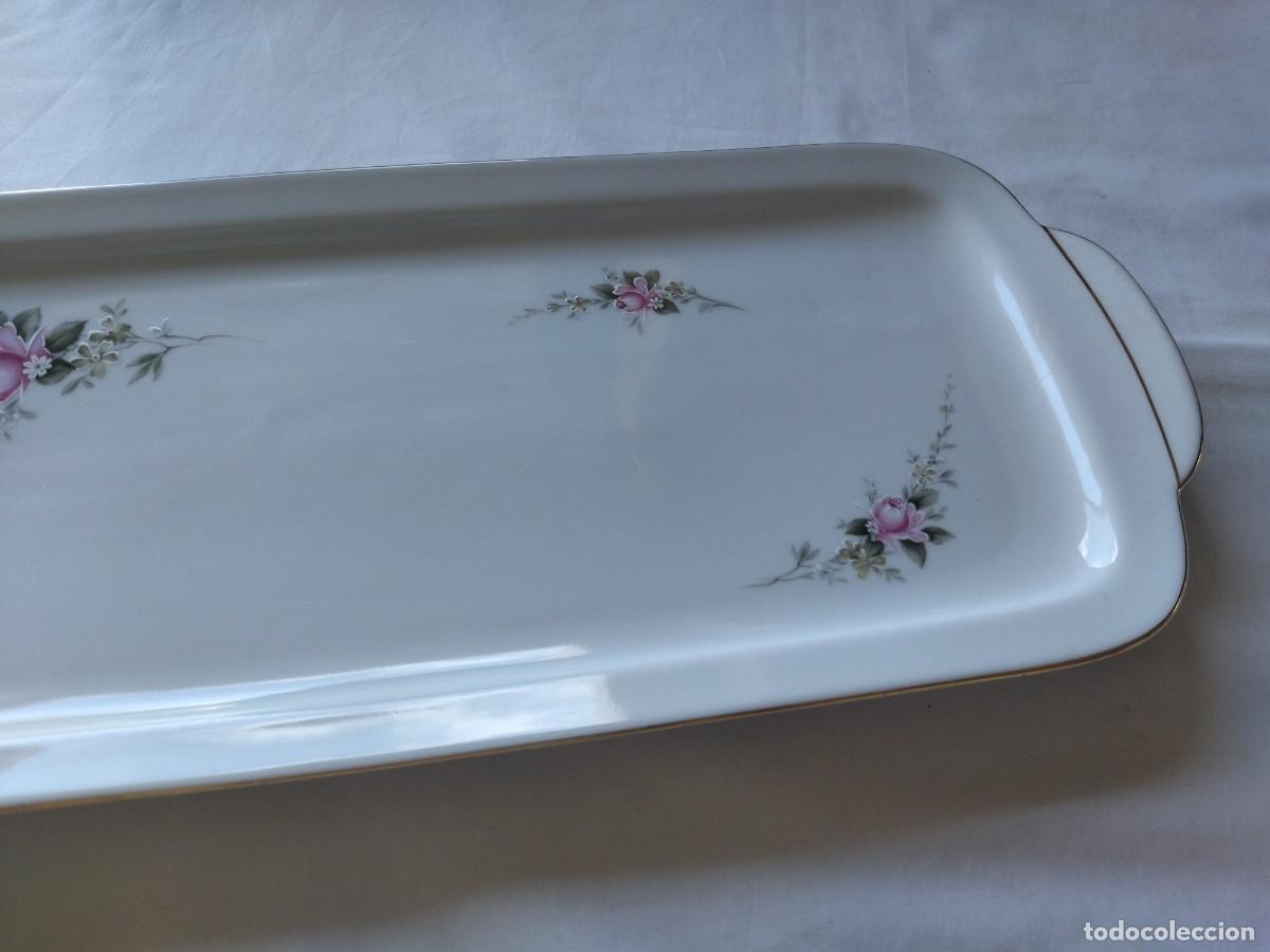 Antig&uuml;edades: Preciosa bandeja rectangular de porcelana bavaria germany - Foto 4
