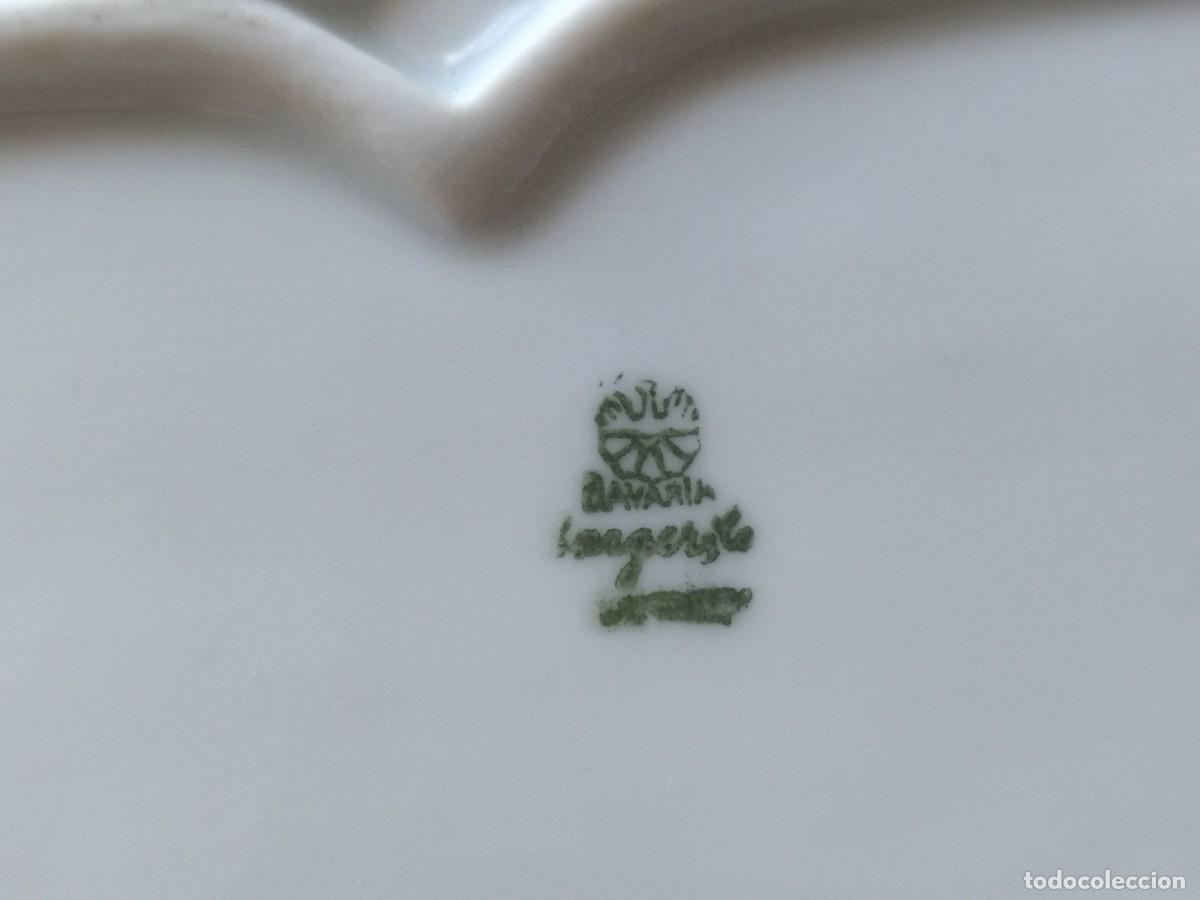 Antig&uuml;edades: Preciosa bandeja rectangular de porcelana bavaria germany - Foto 7