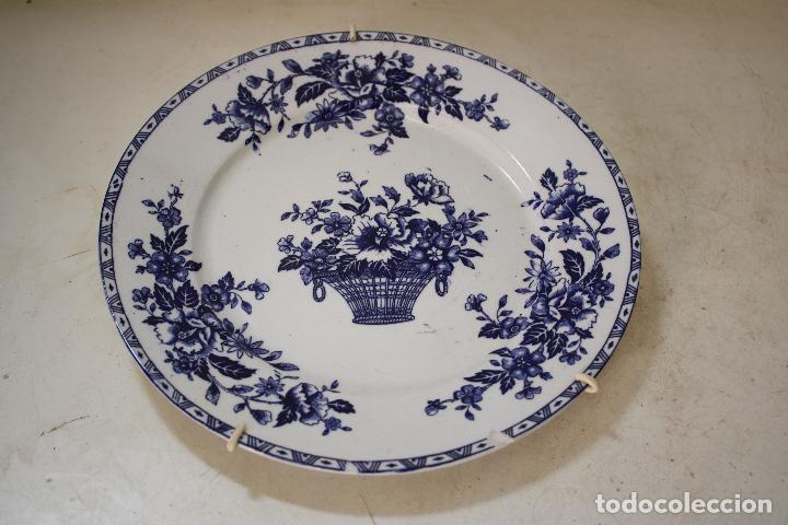 Antig&uuml;edades: plato azul de la cartuja - pickman - Foto 3