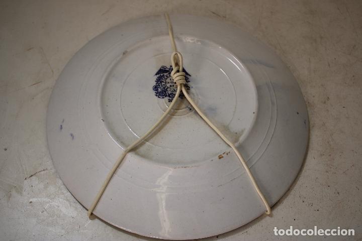 Antig&uuml;edades: plato azul de la cartuja - pickman - Foto 4