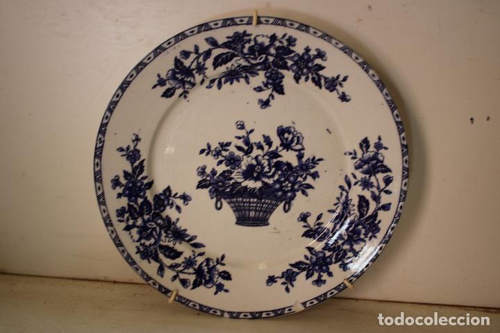 Antig&uuml;edades: plato azul de la cartuja - pickman - Foto 1