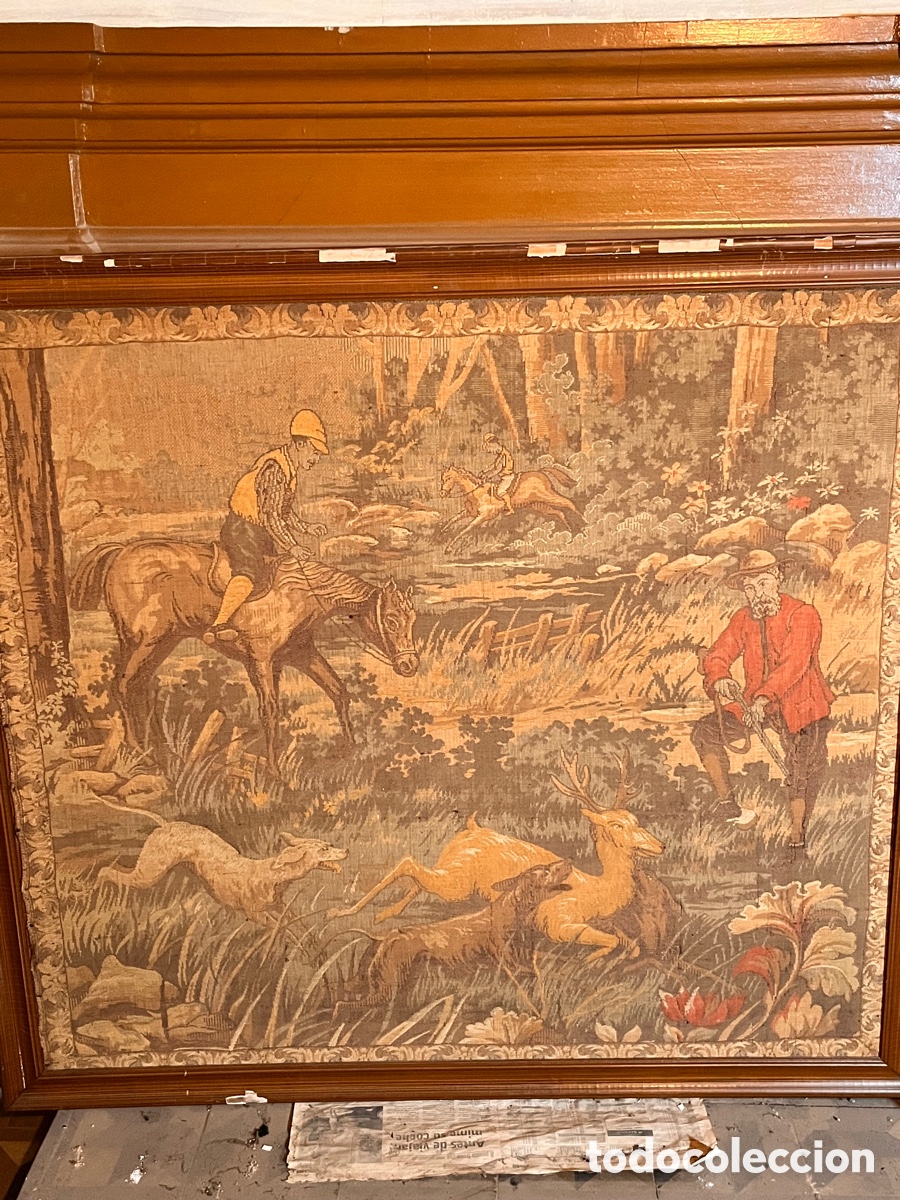 Antig&uuml;edades: Tapiz gobelino - Foto 4