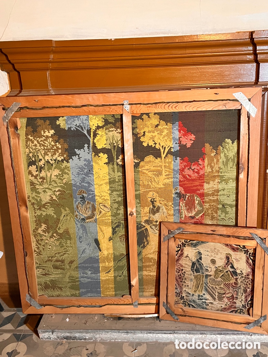 Antig&uuml;edades: Tapiz gobelino - Foto 5