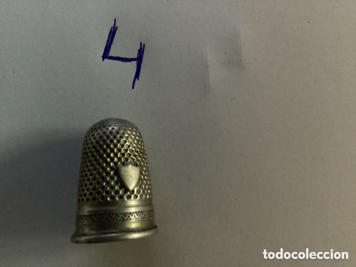 Antig&uuml;edades: Dedal plata - Foto 2