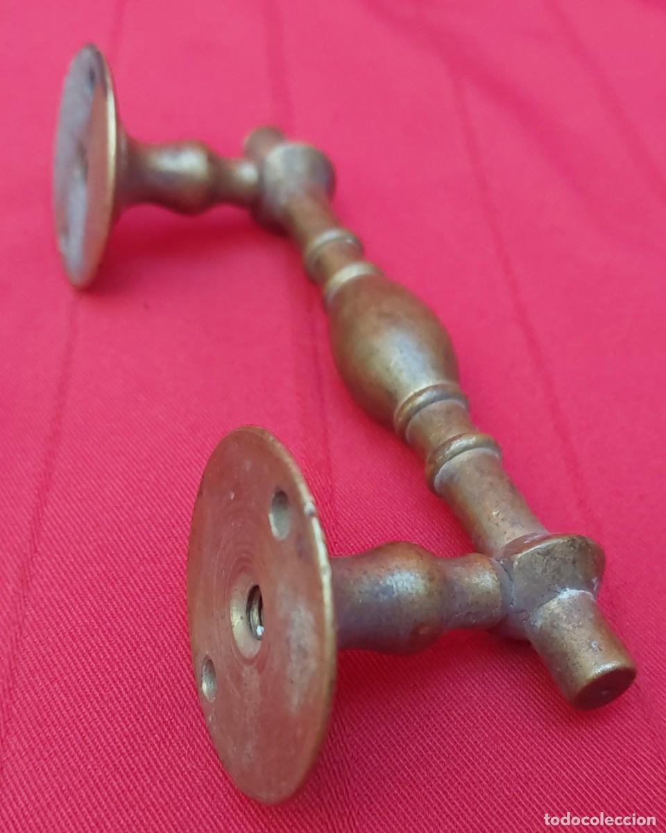 Antig&uuml;edades: TIRADOR DE BRONCE - Foto 5