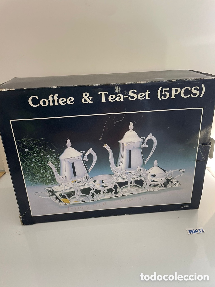 Antig&uuml;edades: Juego de t&eacute; moruno nuevo - Foto 1