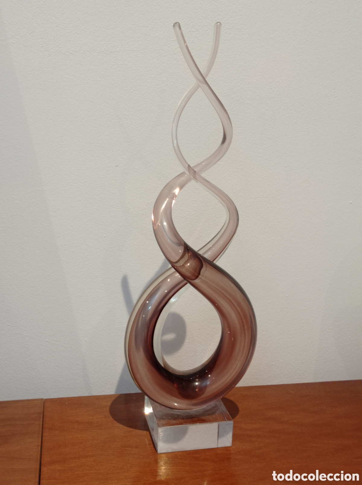Antig&uuml;edades: Escultura de cristal de Murano - Foto 2
