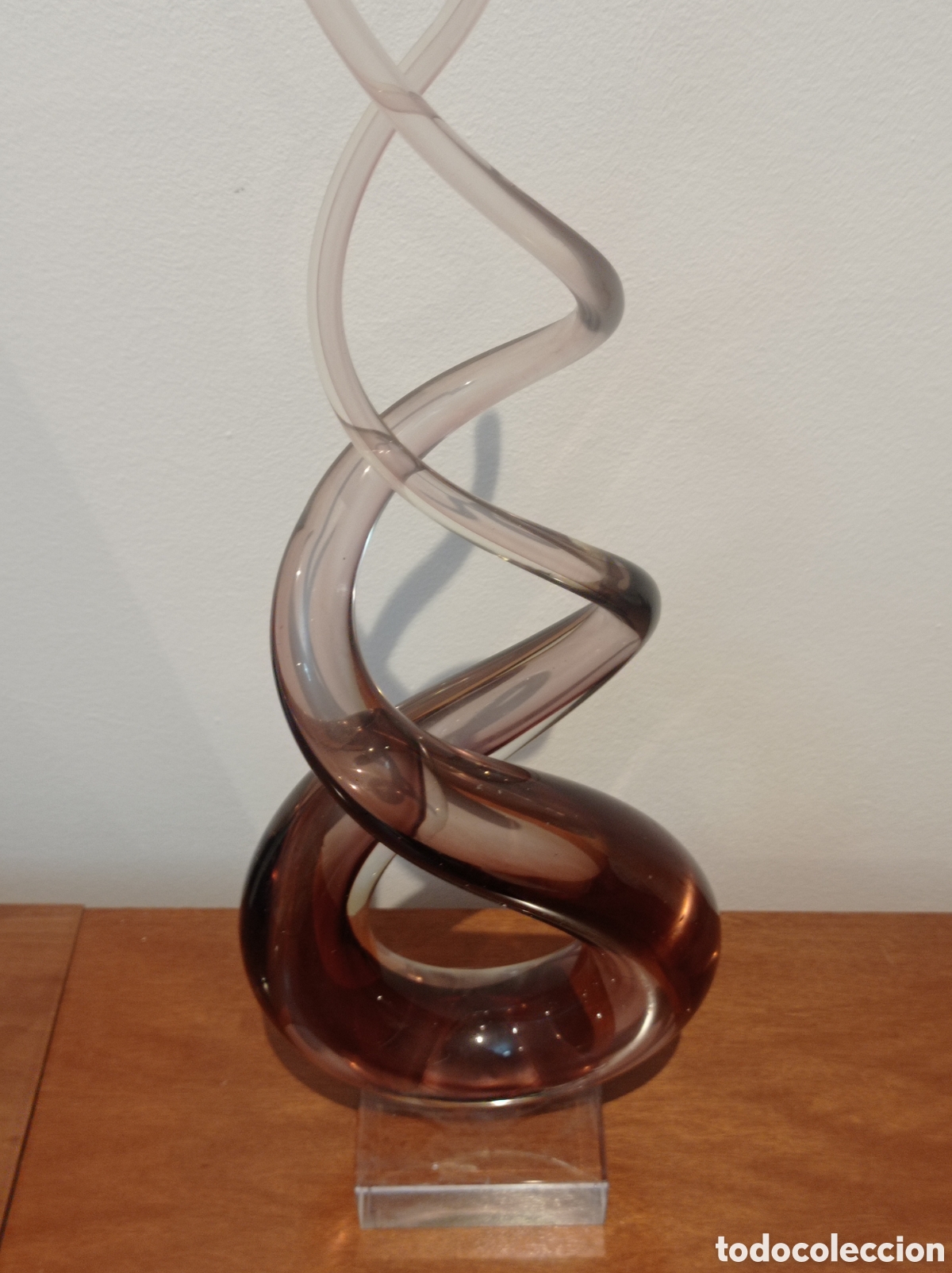 Antig&uuml;edades: Escultura de cristal de Murano - Foto 4
