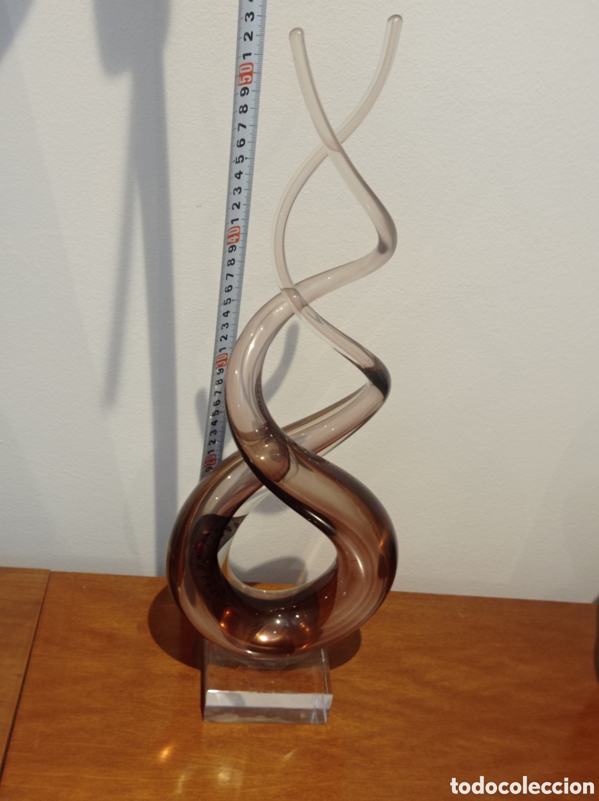 Antig&uuml;edades: Escultura de cristal de Murano - Foto 6