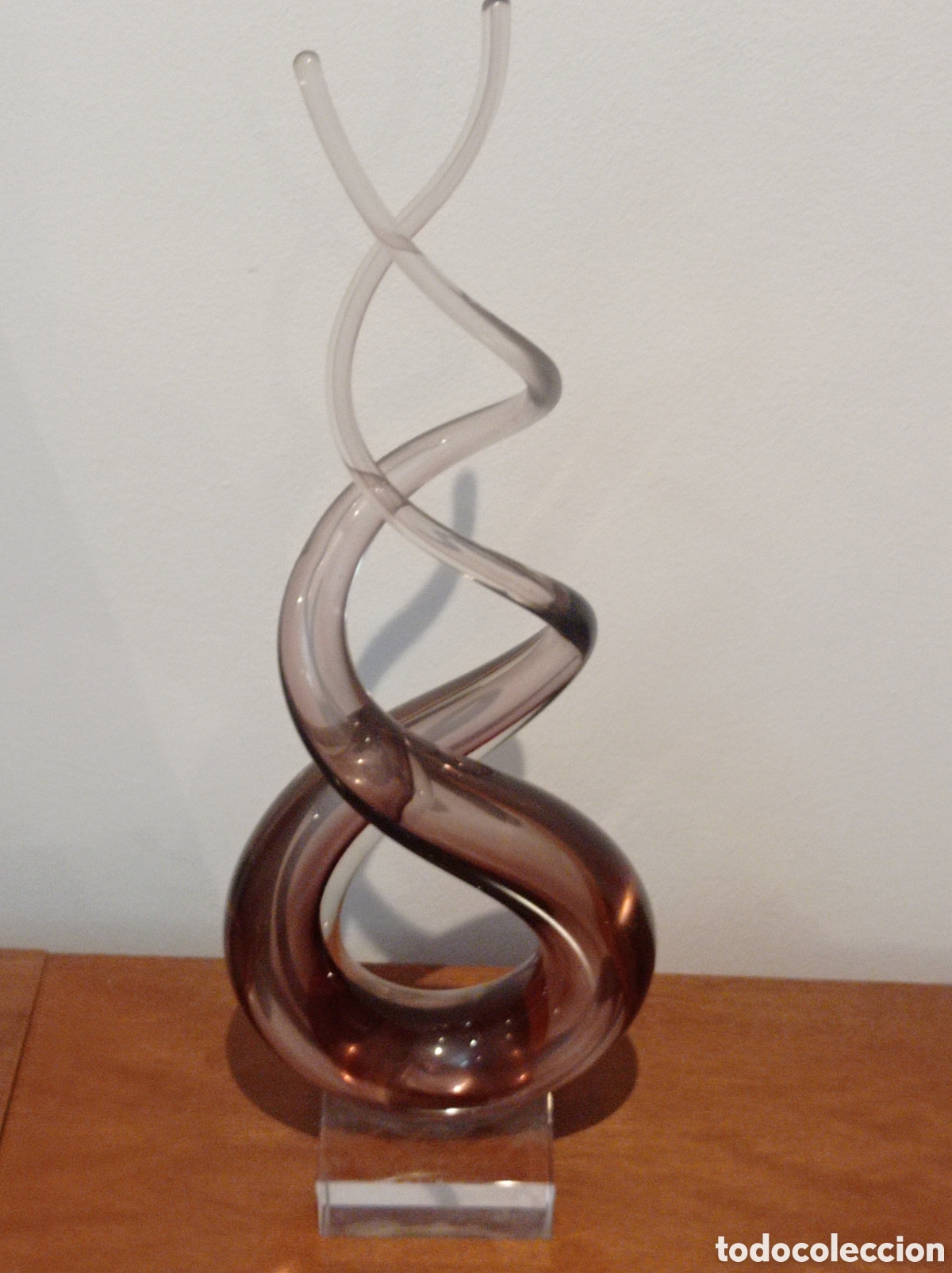 Antig&uuml;edades: Escultura de cristal de Murano - Foto 8