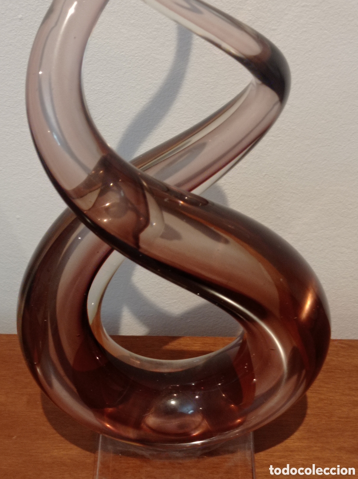 Antig&uuml;edades: Escultura de cristal de Murano - Foto 9