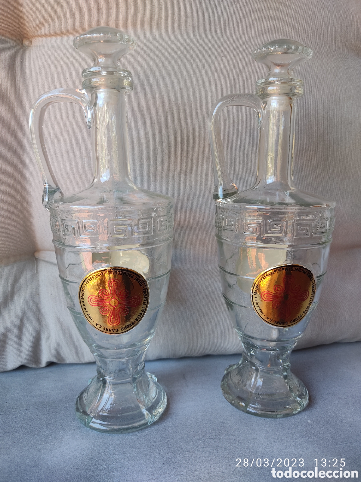 Antig&uuml;edades: Botellas de licor antiguas - Foto 1