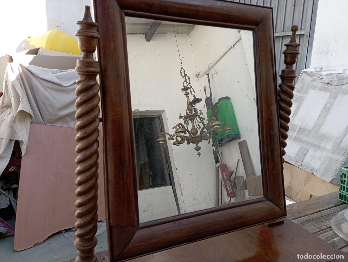Antig&uuml;edades: espejo tocador - Foto 2