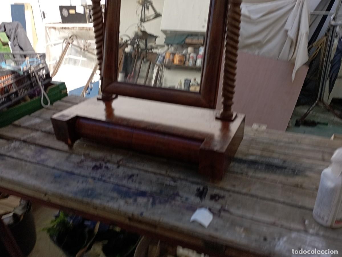 Antig&uuml;edades: espejo tocador - Foto 4