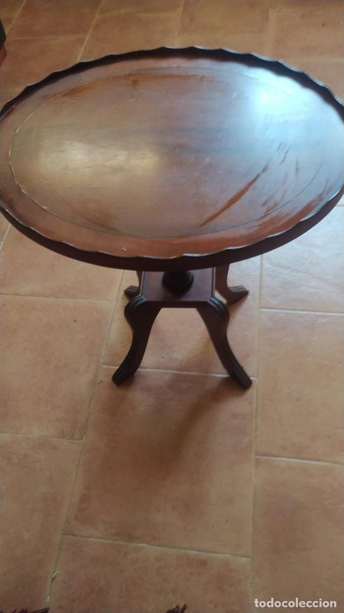 Antig&uuml;edades: MESA ESTILO VICTORIANO CAOBA - Foto 3