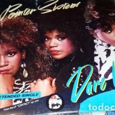 Antigüedades: POINTER SISTERS DARE ME SPECIAL EXTENDED TRANSLUCIDO 1985. Lote 402875824