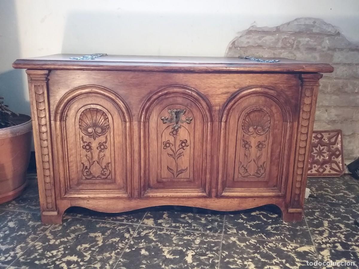 Antig&uuml;edades: ANTIGUO ARCON CON LLAVE - Foto 12