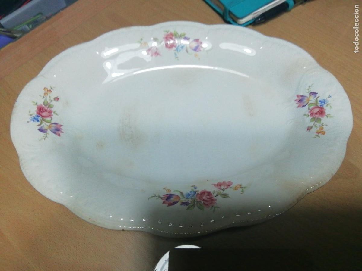 Antig&uuml;edades: * BANDEJA SAN CLAUDIO. 31CM (Rf,G/b) - Foto 1