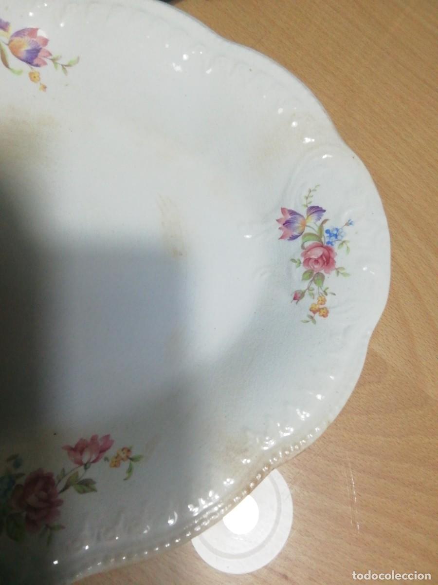 Antig&uuml;edades: * BANDEJA SAN CLAUDIO. 31CM (Rf,G/b) - Foto 2