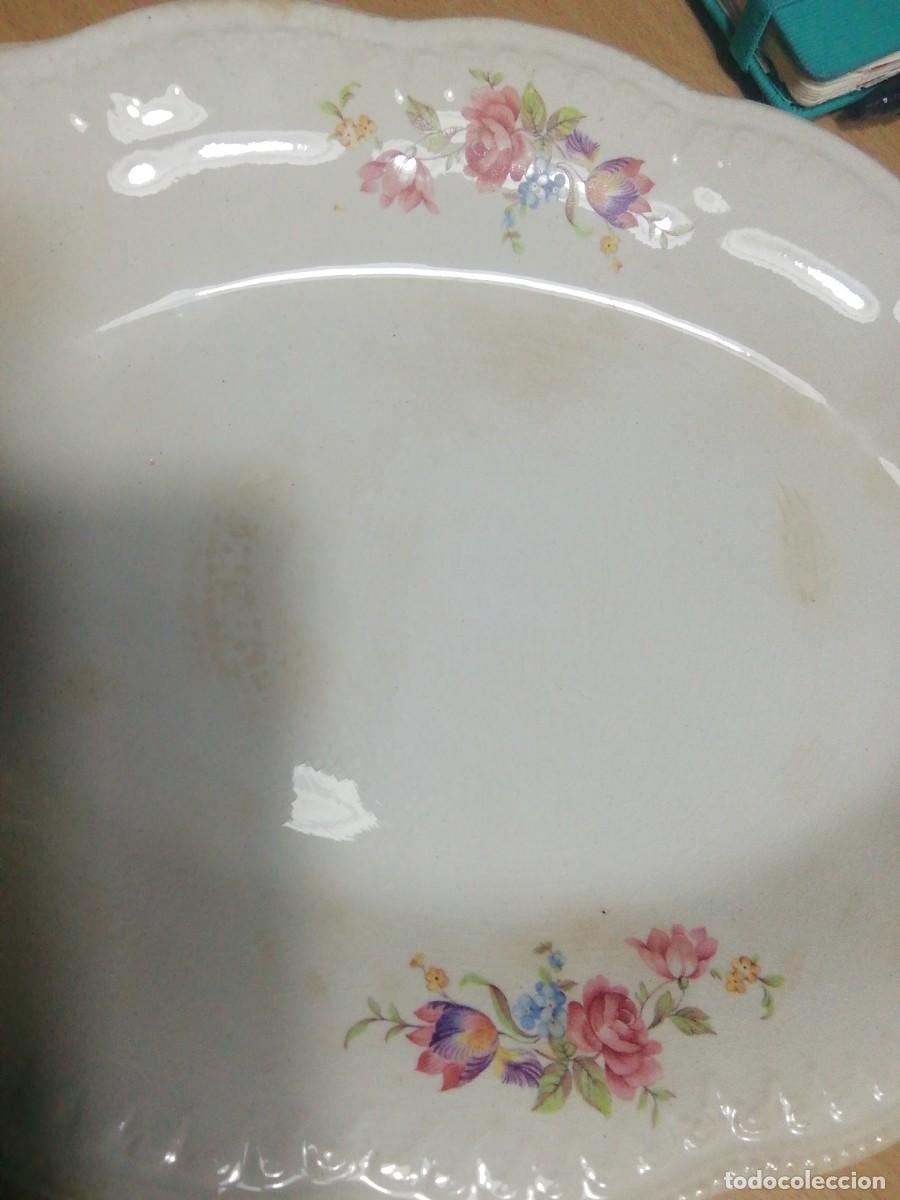 Antig&uuml;edades: * BANDEJA SAN CLAUDIO. 31CM (Rf,G/b) - Foto 3