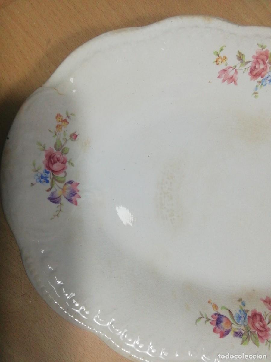 Antig&uuml;edades: * BANDEJA SAN CLAUDIO. 31CM (Rf,G/b) - Foto 4