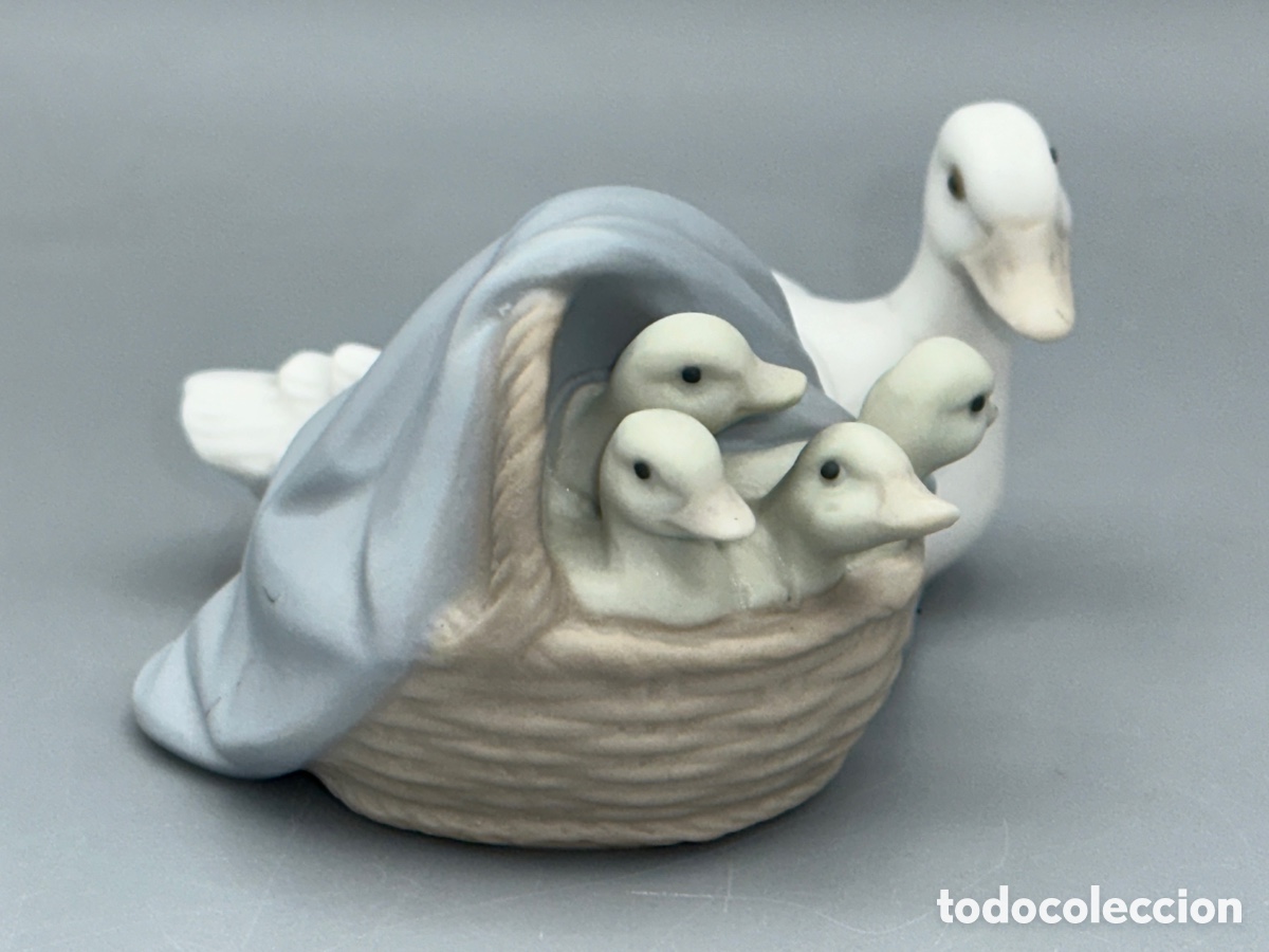 Antig&uuml;edades: REF: 01014895 &ldquo;CR&Iacute;A DE PATOS MATE&rdquo; LLADR&Oacute; - Foto 4