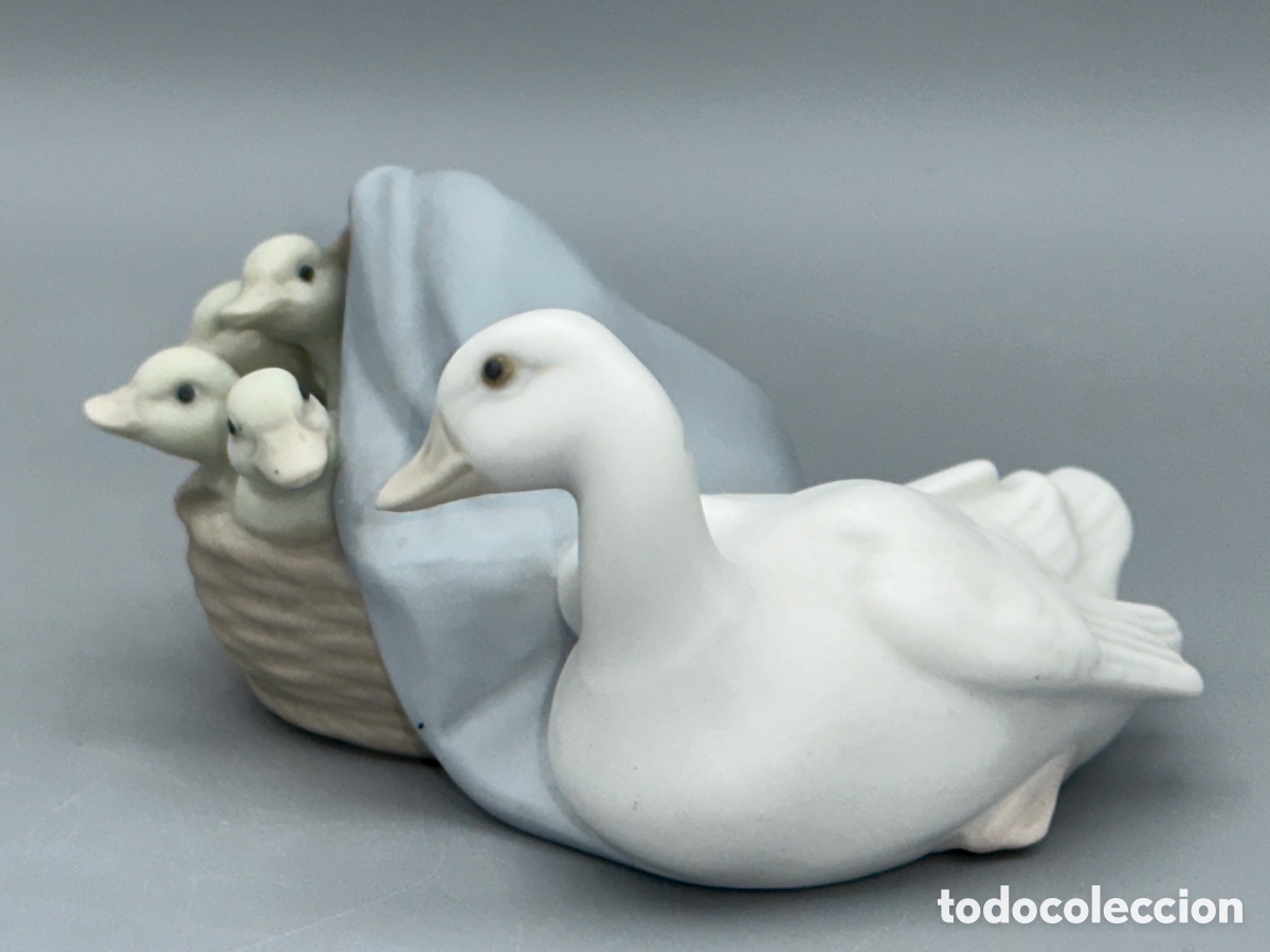 Antig&uuml;edades: REF: 01014895 &ldquo;CR&Iacute;A DE PATOS MATE&rdquo; LLADR&Oacute; - Foto 1