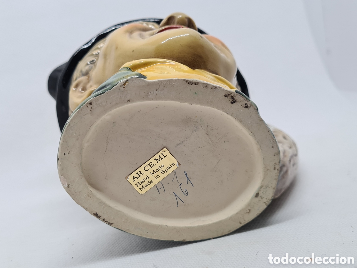 Antig&uuml;edades: JARRA CON FORMA DE CABEZA PERSONA - Foto 3