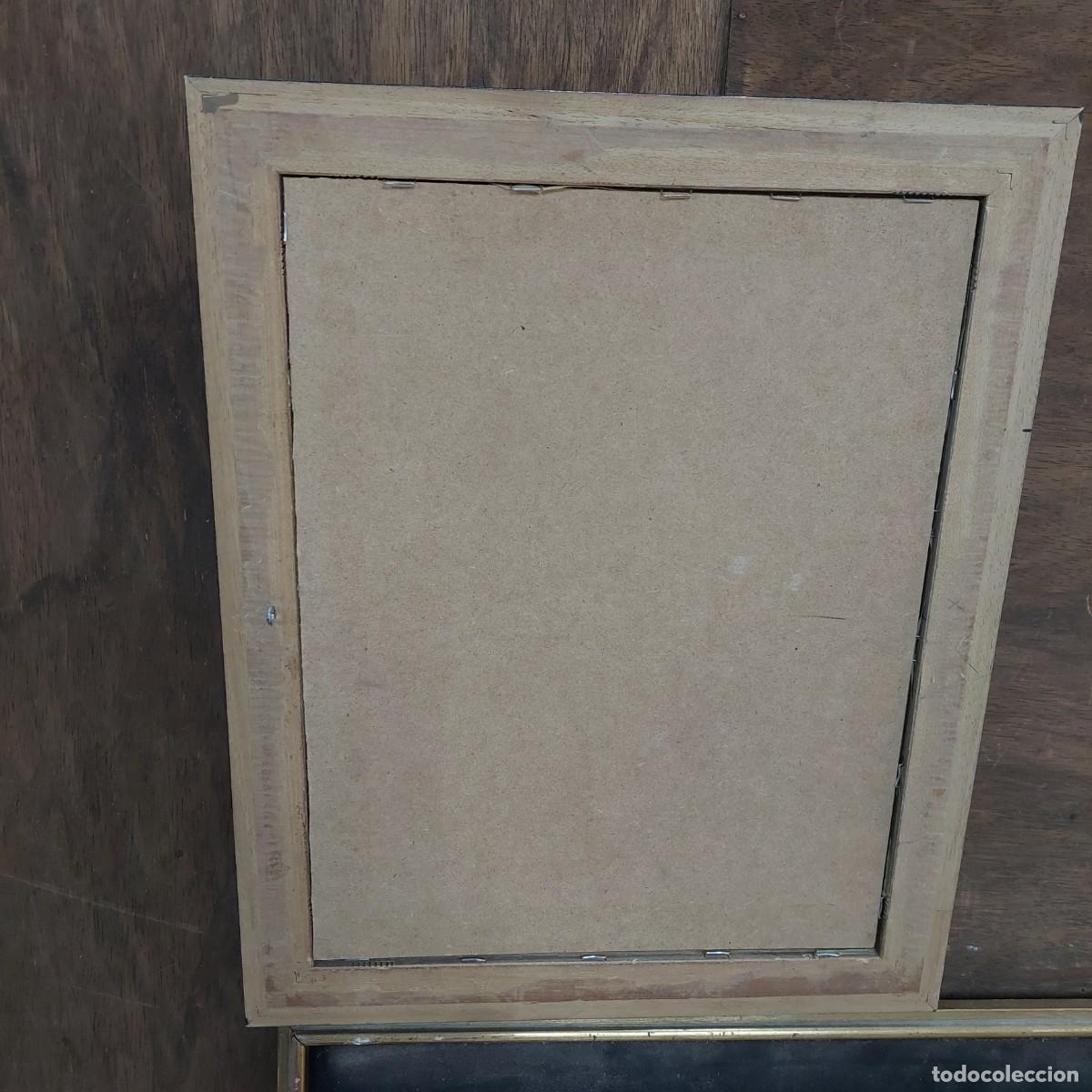 Antig&uuml;edades: Marco de madera con plateado - Foto 3