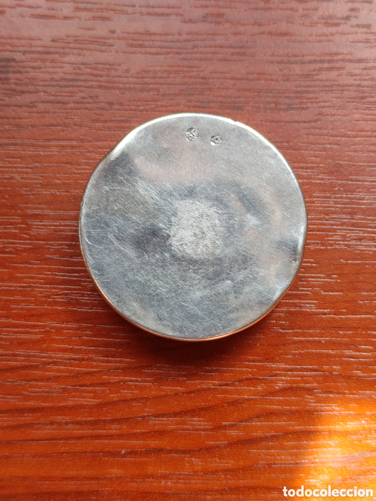 Antig&uuml;edades: Pastillero de plata. - Foto 2