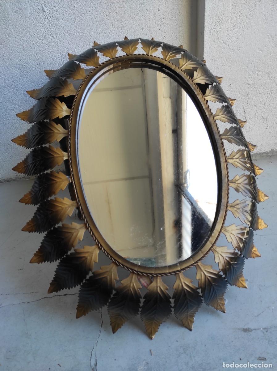 Antig&uuml;edades: Espejo sol de gran tama&ntilde;o - Foto 4