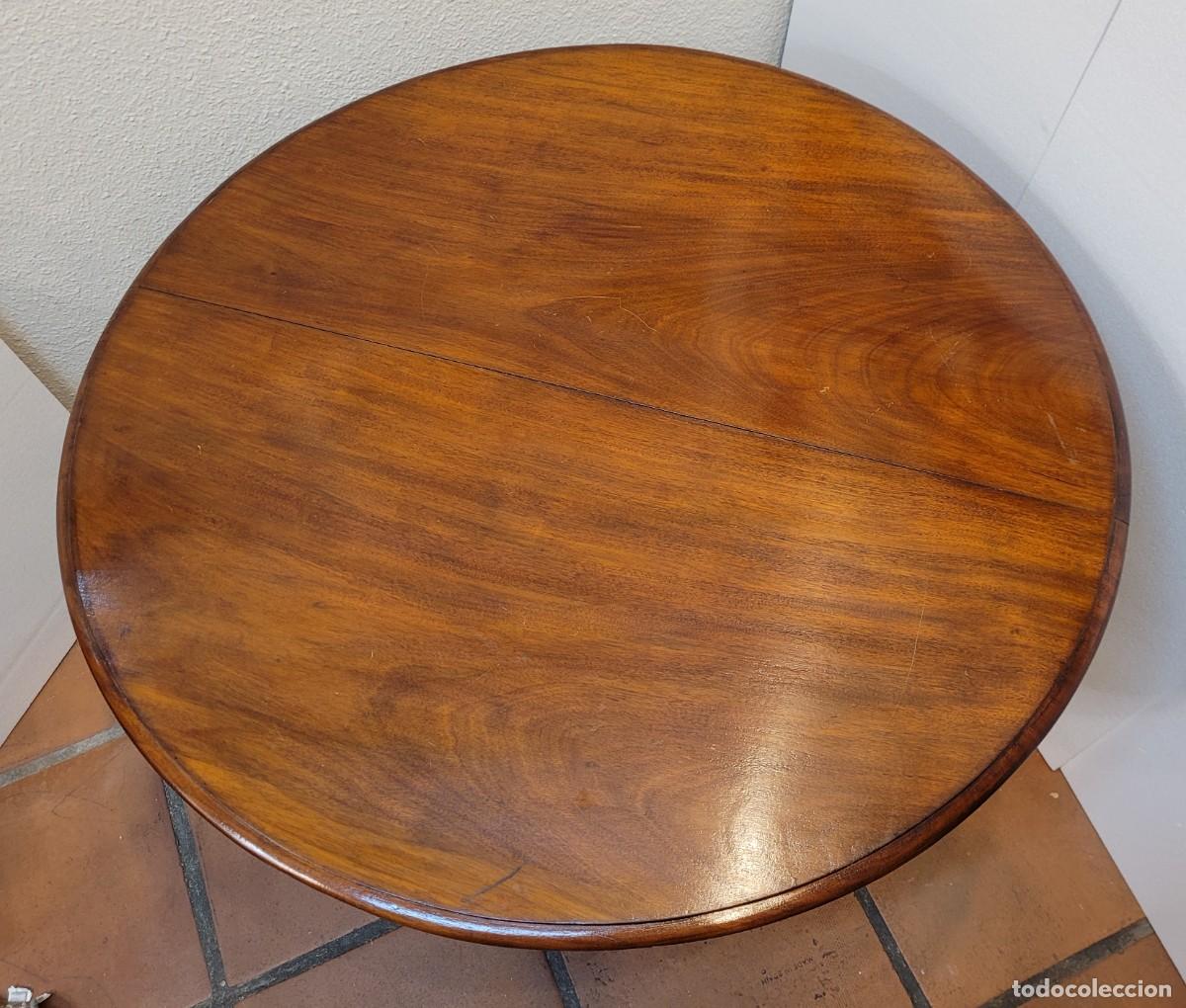 Antig&uuml;edades: Mesa Caoba Regency, siglo XIX &ndash; Inglaterra - Foto 13
