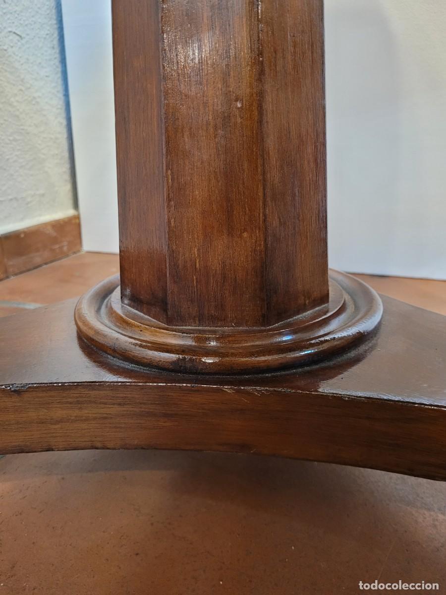 Antig&uuml;edades: Mesa Caoba Regency, siglo XIX &ndash; Inglaterra - Foto 23