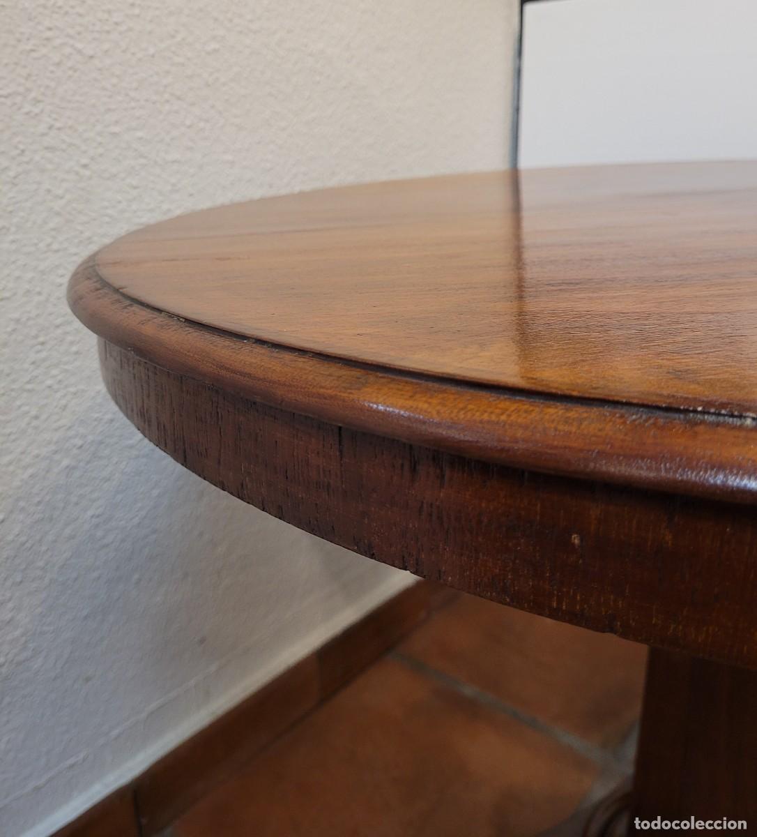 Antig&uuml;edades: Mesa Caoba Regency, siglo XIX &ndash; Inglaterra - Foto 25