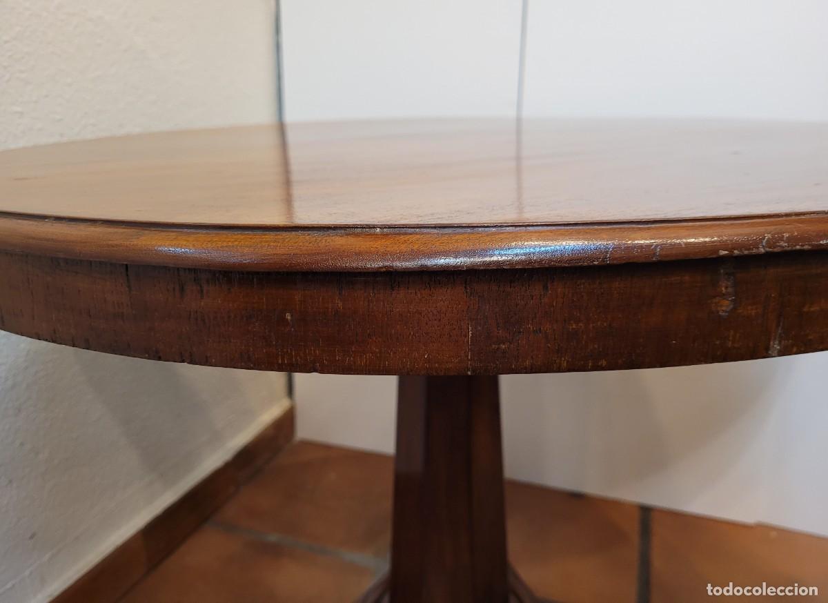 Antig&uuml;edades: Mesa Caoba Regency, siglo XIX &ndash; Inglaterra - Foto 26