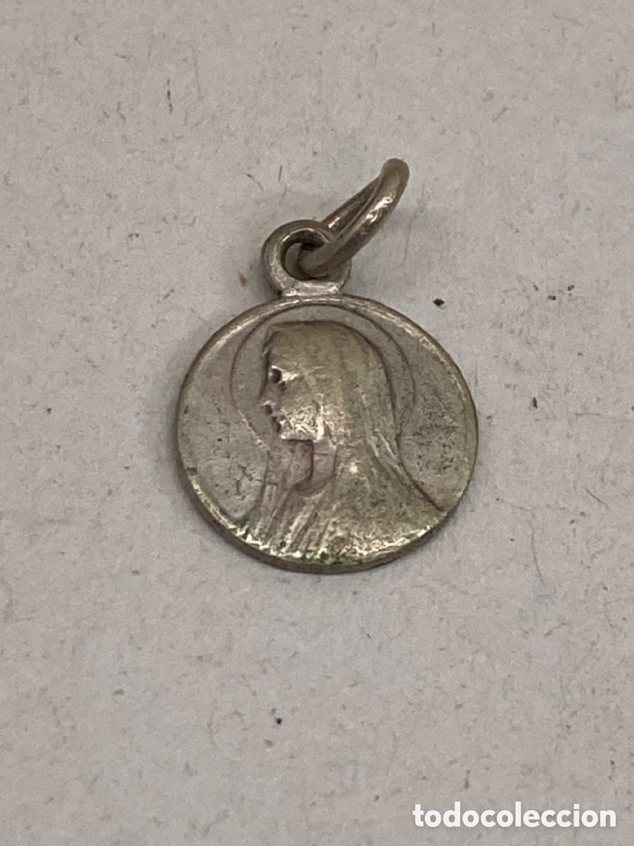 Antig&uuml;edades: Medalla religiosa met&aacute;lica - Foto 1