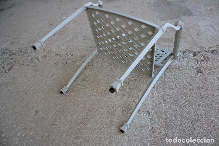 Antig&uuml;edades: silla sill&oacute;n jardin blanco - Foto 2