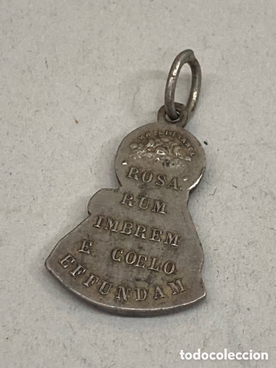 Antig&uuml;edades: Medalla religiosa met&aacute;lica - Foto 2
