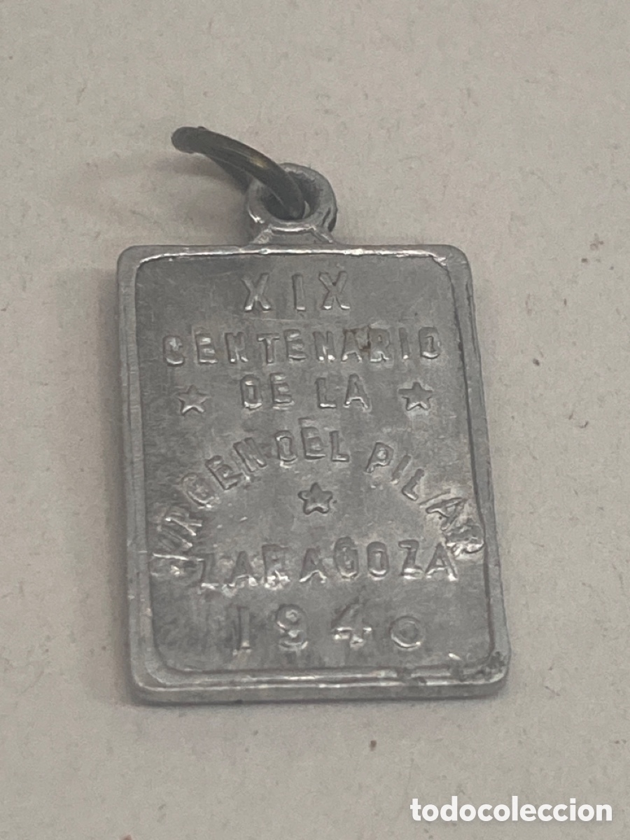 Antig&uuml;edades: Medalla religiosa met&aacute;lica - Foto 2